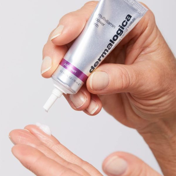 Dermalogica Multivitamin Power Firm Eye Cream with Antioxidant Vitamins, Anti-Aging Wrinkle Firming Under Eye Treatment - Combat Visible Lines Around the Eye Area, 0.5 Oz - Image 3