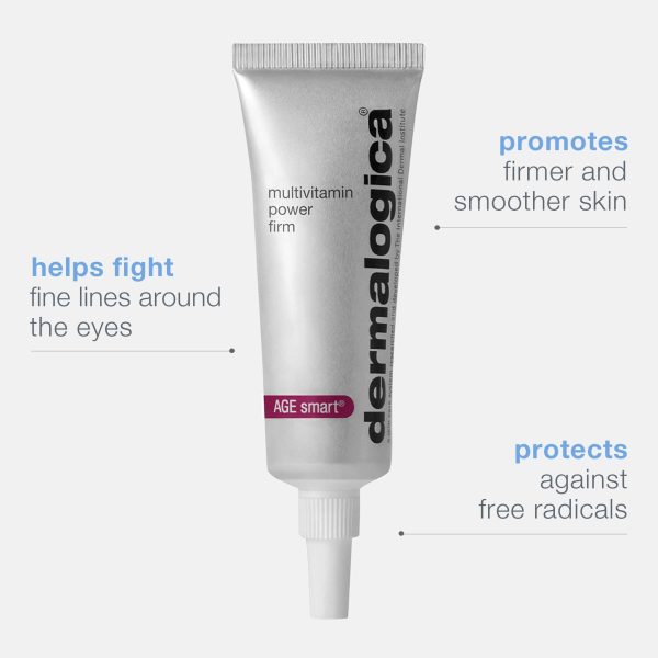 Dermalogica Multivitamin Power Firm Eye Cream with Antioxidant Vitamins, Anti-Aging Wrinkle Firming Under Eye Treatment - Combat Visible Lines Around the Eye Area, 0.5 Oz - Image 6