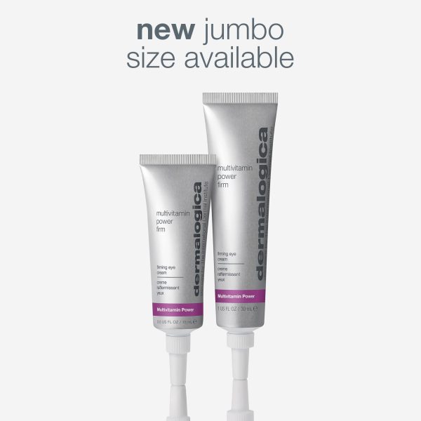 Dermalogica Multivitamin Power Firm Eye Cream with Antioxidant Vitamins, Anti-Aging Wrinkle Firming Under Eye Treatment - Combat Visible Lines Around the Eye Area, 0.5 Oz - Image 2