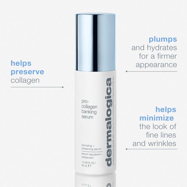Dermalogica Pro Collagen Banking Serum for Face, Plumping and Preserving Skin's Collagen, Prevent Wrinkles and Fine Lines with Amino Acid, 1 fl oz - Image 7