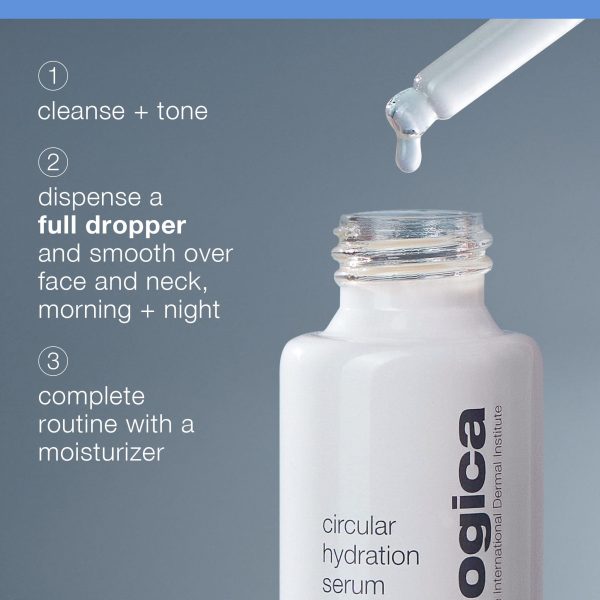 Dermalogica Circular Hydration Face Serum with Hyaluronic Acid - Deep Hydrating and Long Lasting, 1 fl oz - Image 7