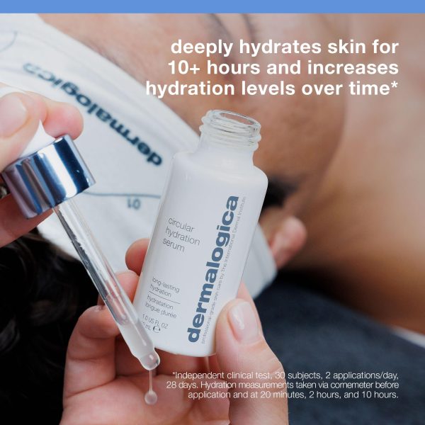 Dermalogica Circular Hydration Face Serum with Hyaluronic Acid - Deep Hydrating and Long Lasting, 1 fl oz - Image 8
