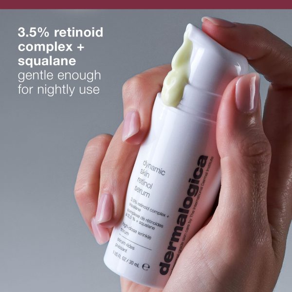 Dermalogica Dynamic Skin Retinol Facial Serum with Multi-Retinoid Complex, Retexturizing and Improving Skin Health, 1 fl oz - Image 4